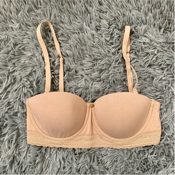 Natori Other - Natori Truly Smooth Strapless Convertible Bra Beige/Tan 32B